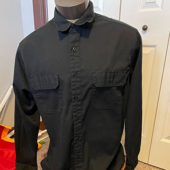 Carhartt Other - Carhartt Mens XL Tall Black Long Sleeve Button Down